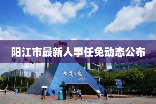 阳江市最新人事任免动态公布