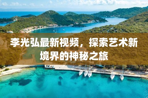 李光弘最新视频，探索艺术新境界的神秘之旅