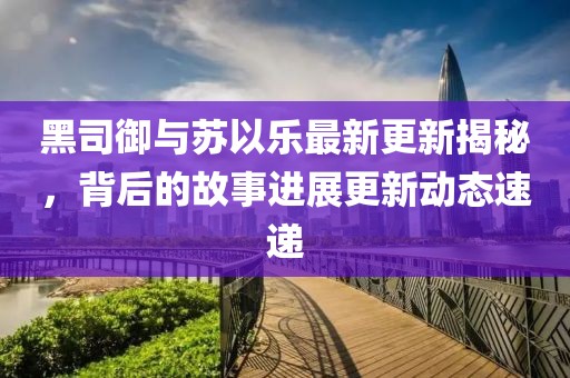 黑司御与苏以乐最新更新揭秘，背后的故事进展更新动态速递