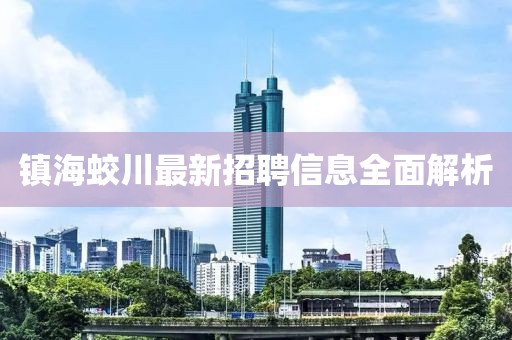 镇海蛟川最新招聘信息全面解析