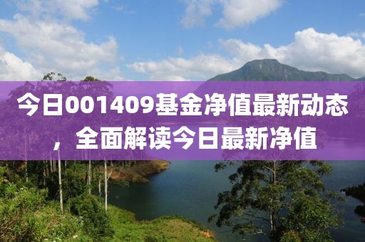 今日001409基金净值最新动态，全面解读今日最新净值