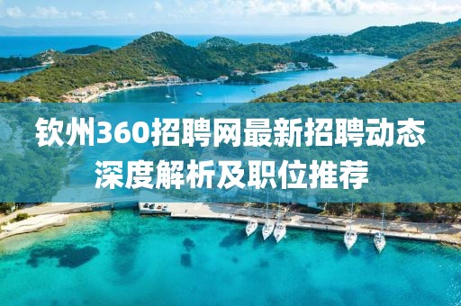 钦州360招聘网最新招聘动态深度解析及职位推荐