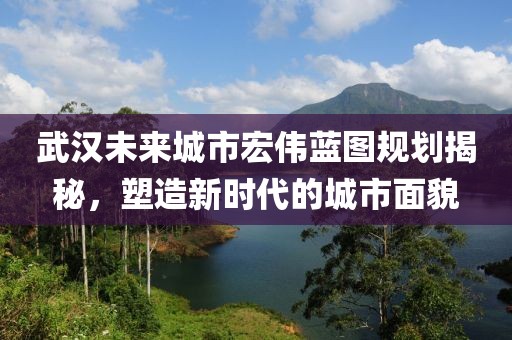 武汉未来城市宏伟蓝图规划揭秘，塑造新时代的城市面貌