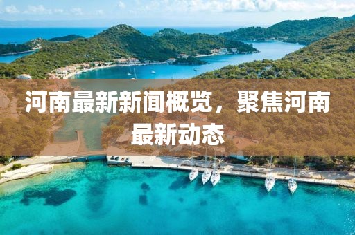 河南最新新闻概览，聚焦河南最新动态