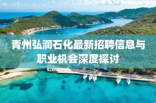 青州弘润石化最新招聘信息与职业机会深度探讨