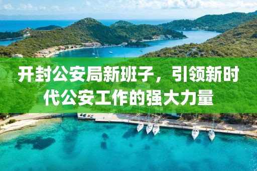 开封公安局新班子，引领新时代公安工作的强大力量